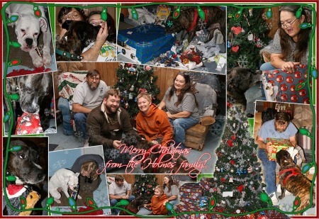 Merry Christmas from the Holmes Family to yours!